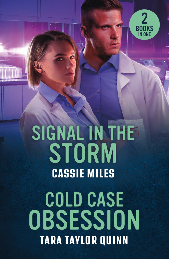 Signal In The Storm / Cold Case Obsession: Signal in the Storm (Lighthouse Mysteries) / Cold Case Obsession (Sierra's Web) by Cassie Miles - Paperback cover