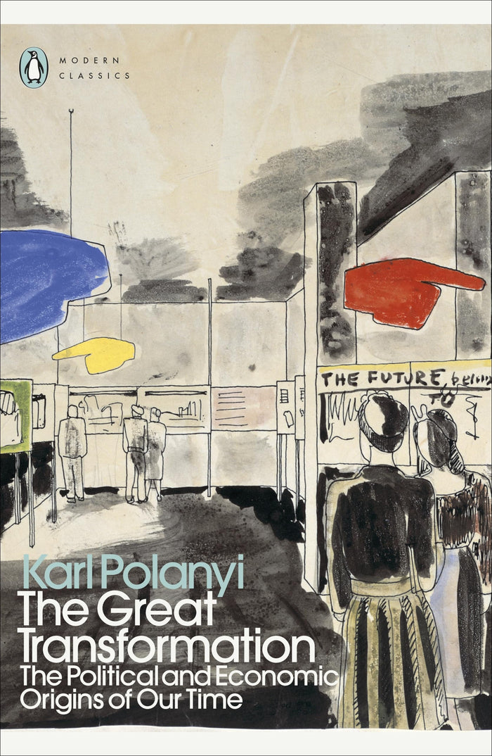 The Great Transformation by Karl Polanyi - Paperback cover