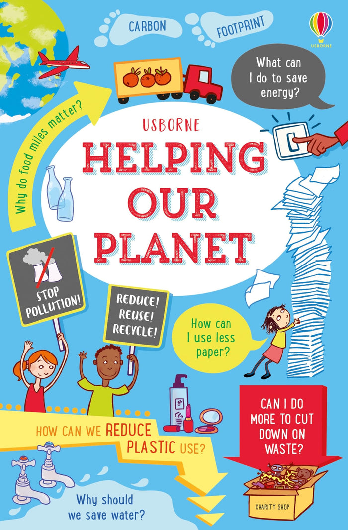 Helping Our Planet by Jane Bingham - Paperback cover