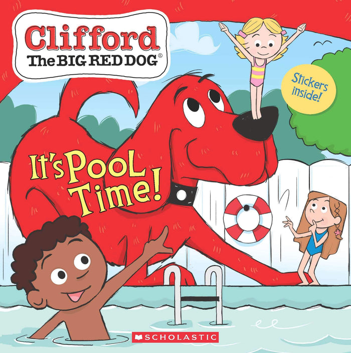 It'S Pool Time! (Clifford) by Scholastic Inc. - Paperback cover
