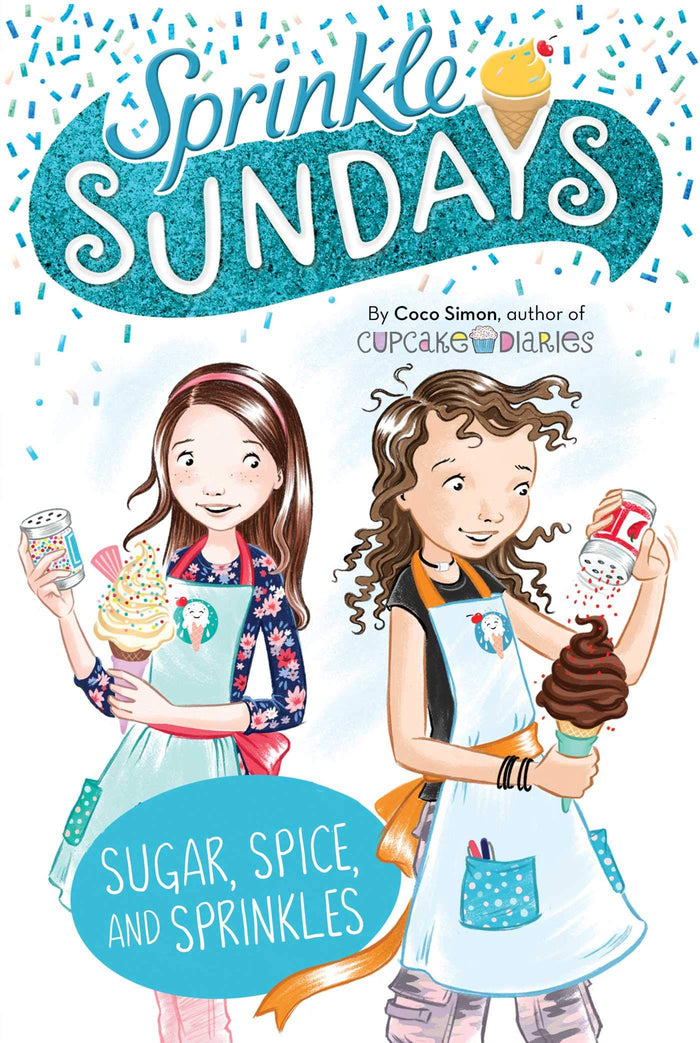 Sugar, Spice, and Sprinkles (Sprinkle Sundays) by Coco Simon - Paperback cover