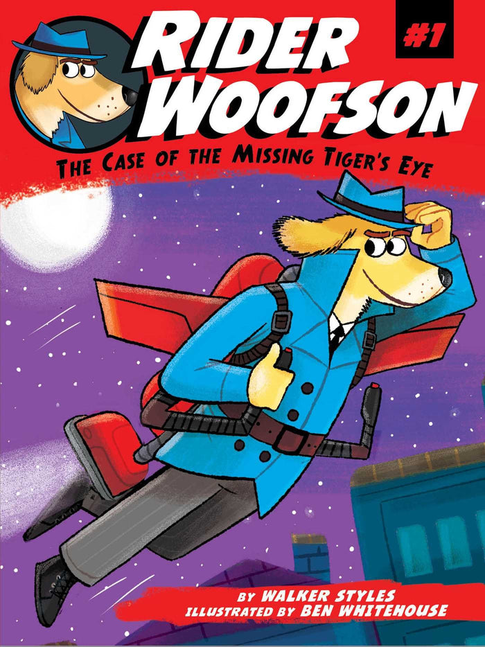 The Case of the Missing Tiger's Eye (Rider Woofson) by Walker Styles - Paperback cover