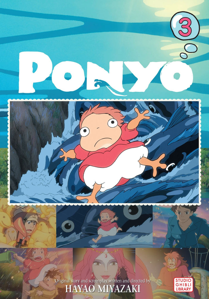 Ponyo Film Comic, Vol. 3 by Hayao Miyazaki - Paperback cover