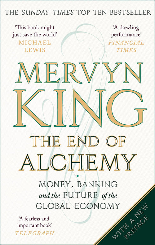 End Of Alchemy by Mervyn A. King - Paperback cover
