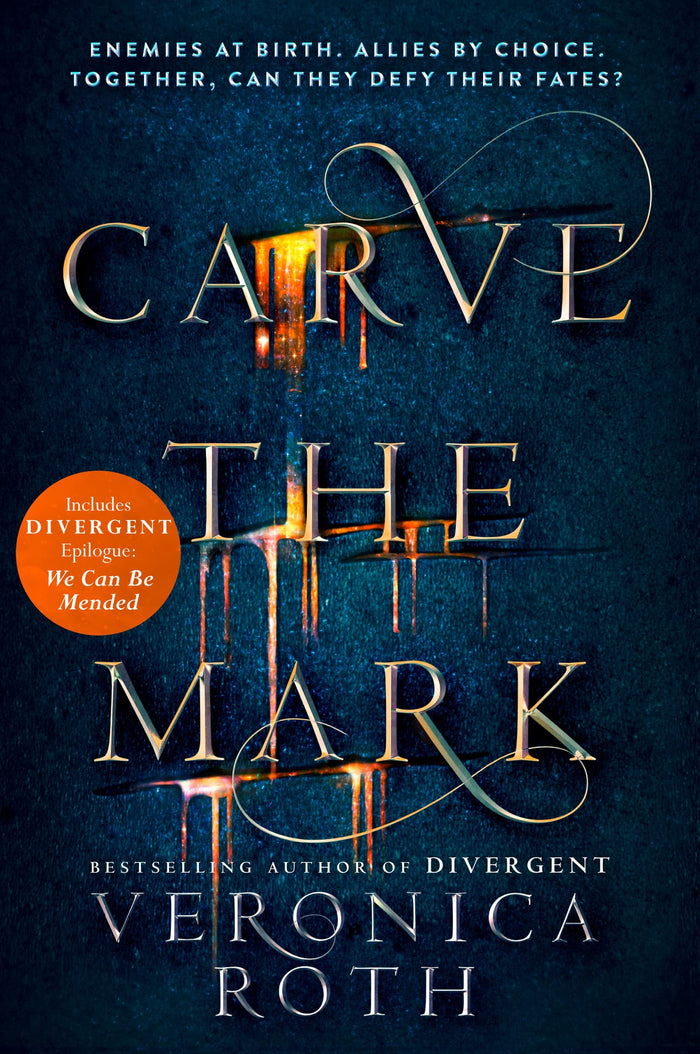 Carve the mark by Veronica Roth - Paperback cover