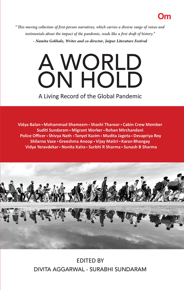 A World on Hold: A Living Record of the Global Pandemic - Paperback cover