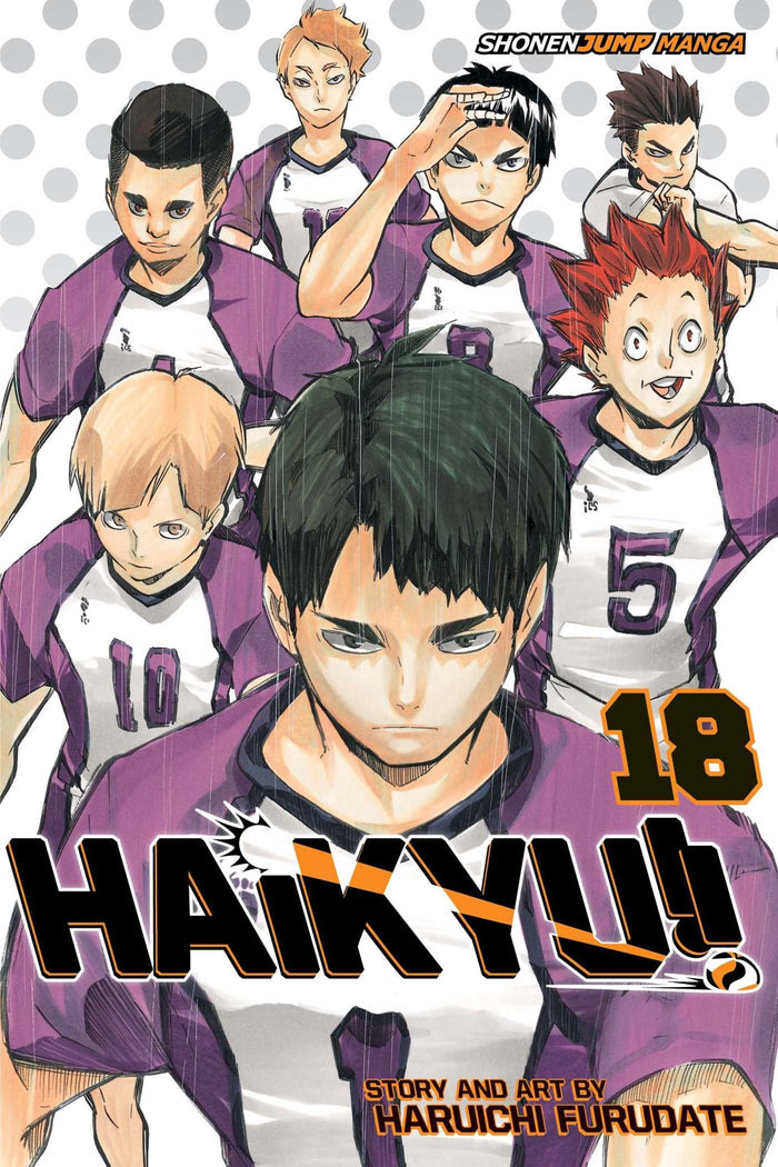 Haikyu!!, Vol. 18: Hope is a Waxing Moon by Haruichi Furudate - Paperback cover