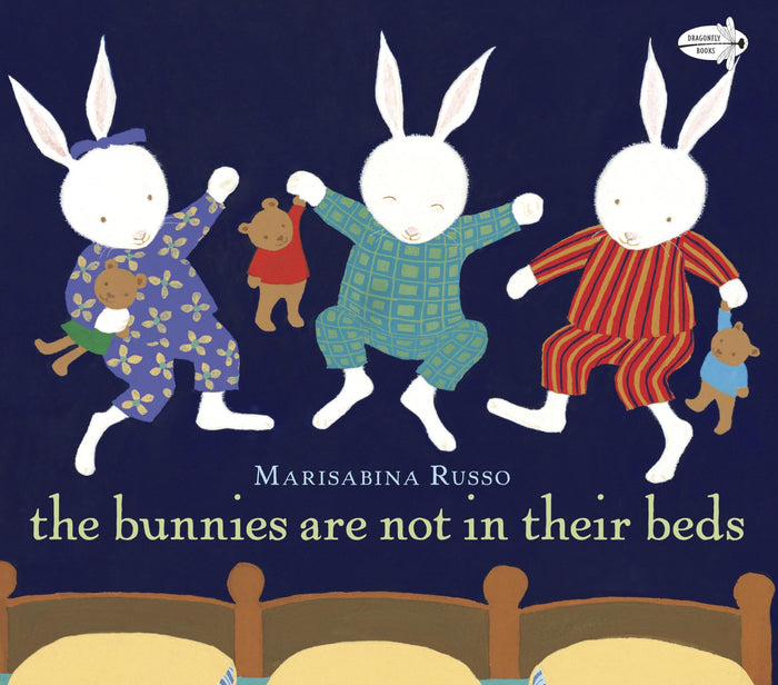 The Bunnies Are Not in Their Beds by Marisabina Russo - Paperback cover