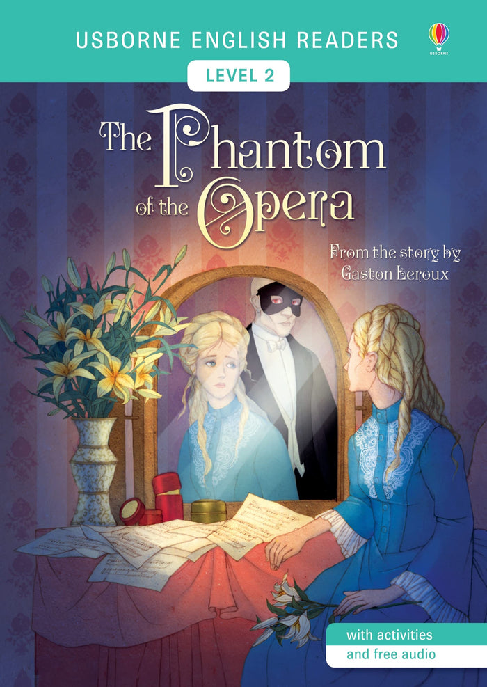 The Phantom of the Opera (Usborne English Readers Level 2) by Mairi Mackinnon - Paperback cover