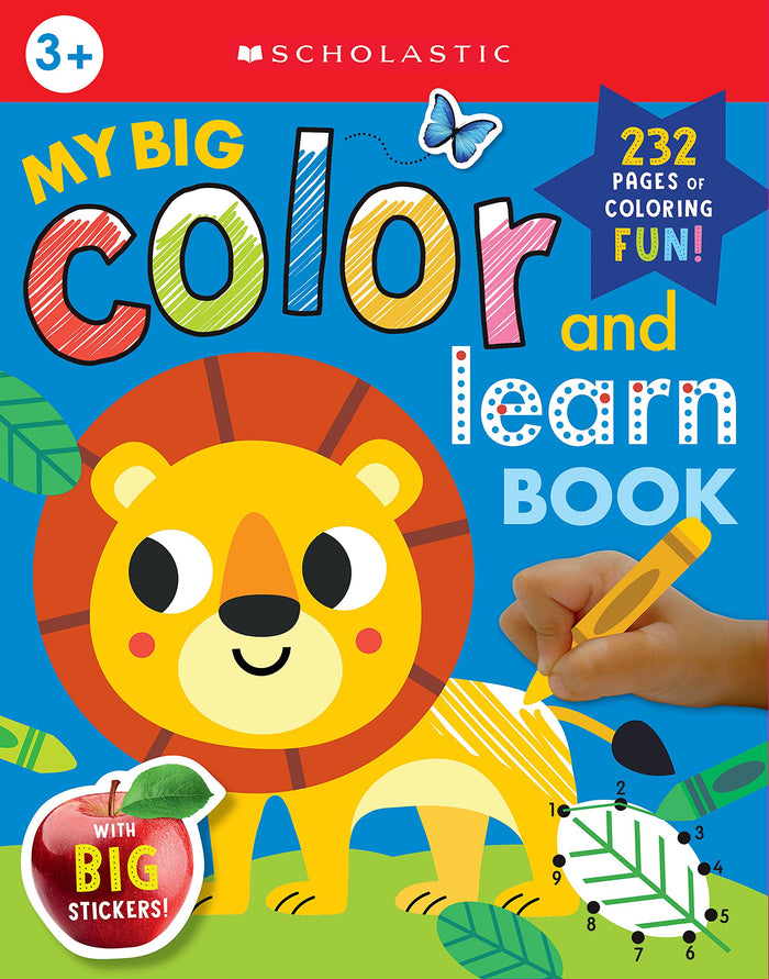 My Big Color & Learn Book: Scholastic Early Learners (Coloring Book) by Scholastic - Paperback cover