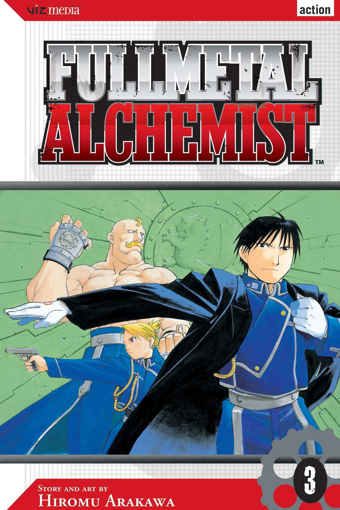 Fullmetal Alchemist, Vol. 3 by Hiromu Arakawa - Paperback cover