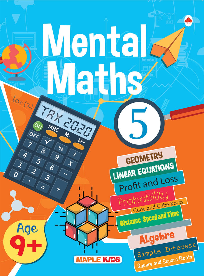Mental Maths - Mathematics Activity Book 5 for class 5+, Age 9+ Years by contributor - Paperback cover