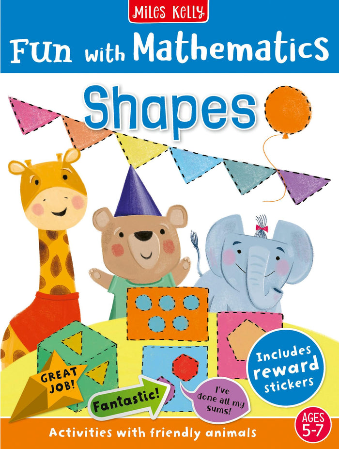 Fun with Mathematics: Shapes by Miles Kelly - Paperback cover