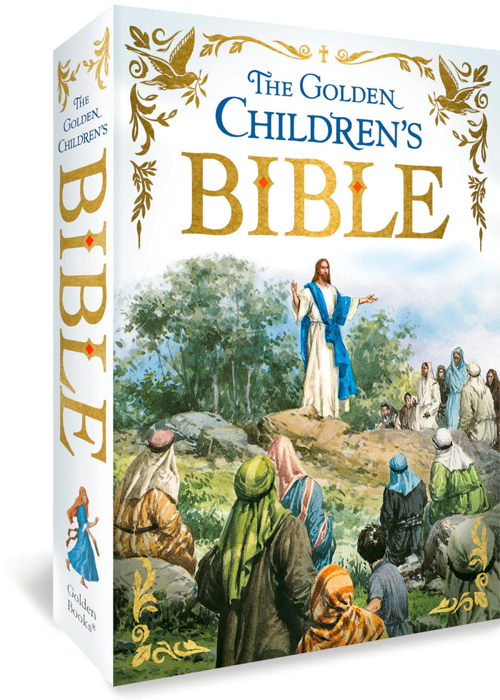 The Golden Children's Bible: A Full-Color Bible for Kids by Golden Books - Hardcover cover