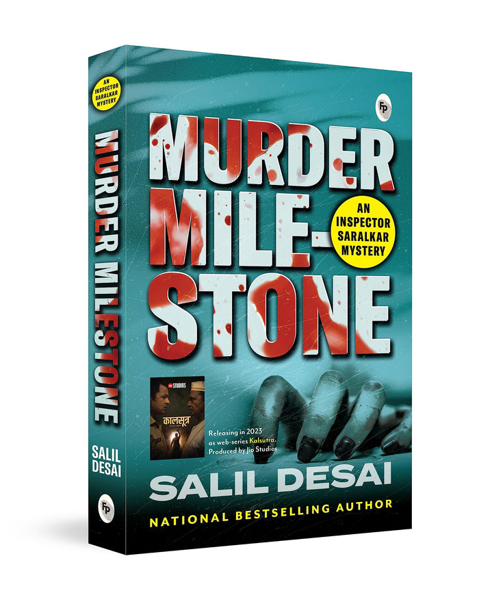 Murder Milestone: An Inspector Saralkar Mystery by Salil Desai - Paperback cover