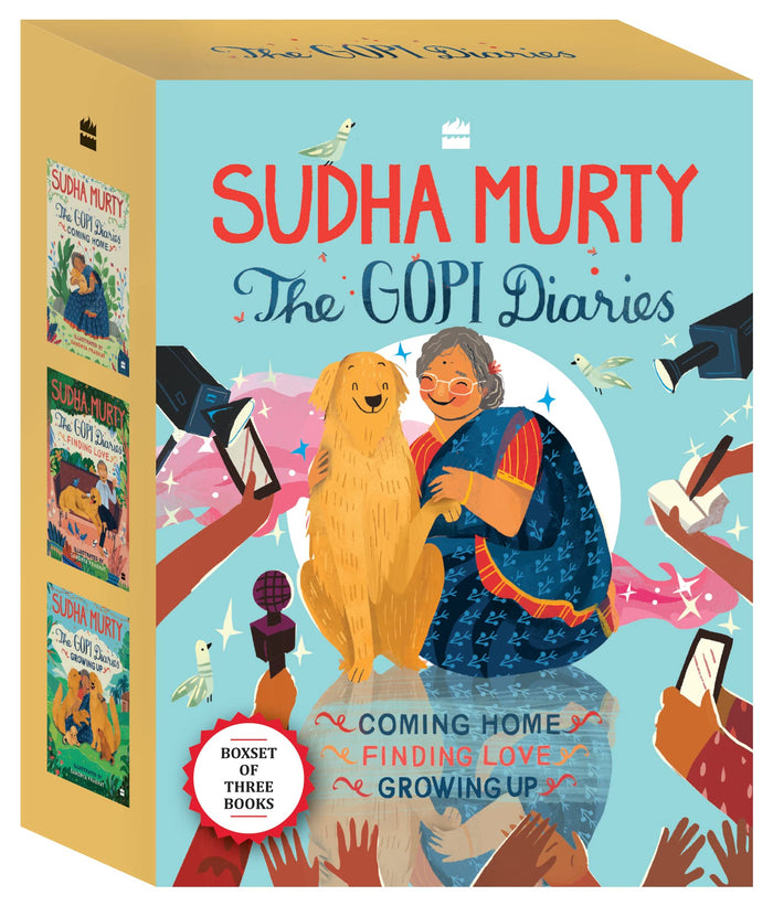 The Gopi Diaries Boxset by Sandhya Prabhat - Hardcover cover