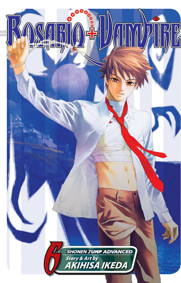 Rosario+Vampire, Vol. 6: Lesson Six: Ghouls by Akihisa Ikeda - Paperback cover