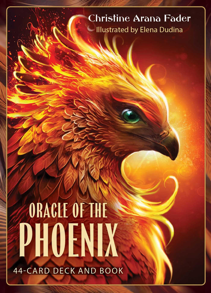 Oracle of the Phoenix: 44-Card Deck and Book by Christine Arana Fader - Cards cover
