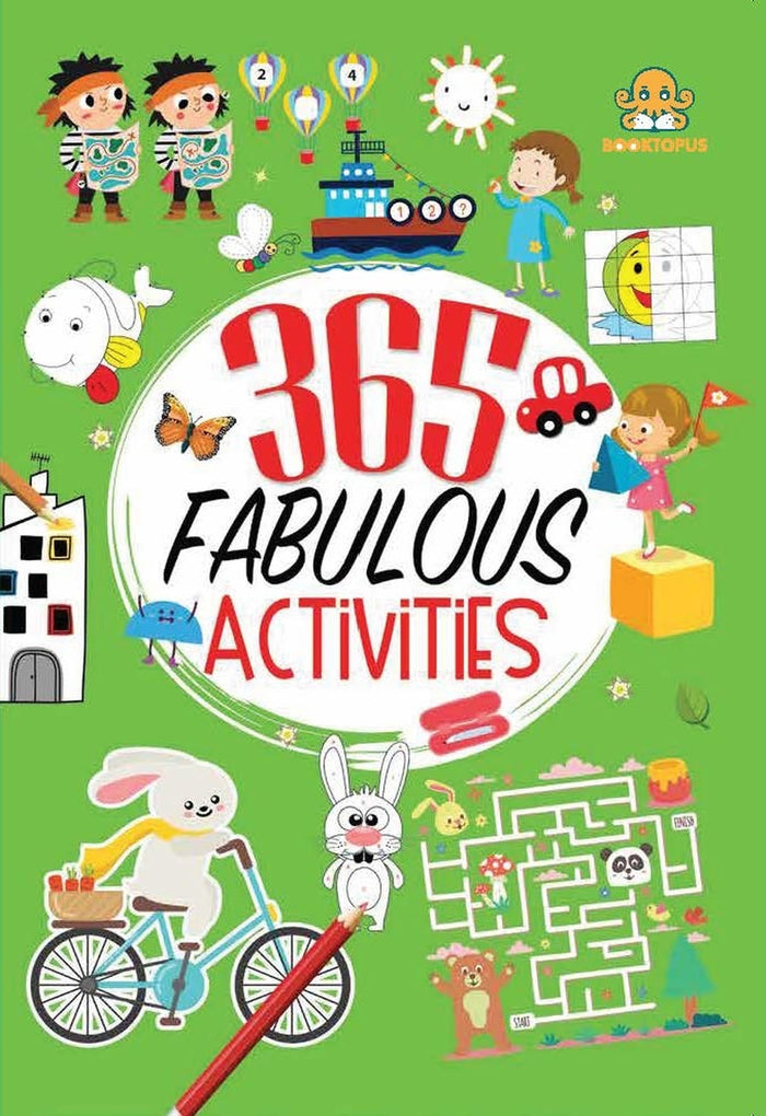 365 Fabulous Activities by Booktopus - Board Book cover