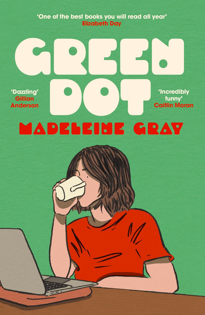 Front cover of the book 'Green dot' by Madeleine Gray.