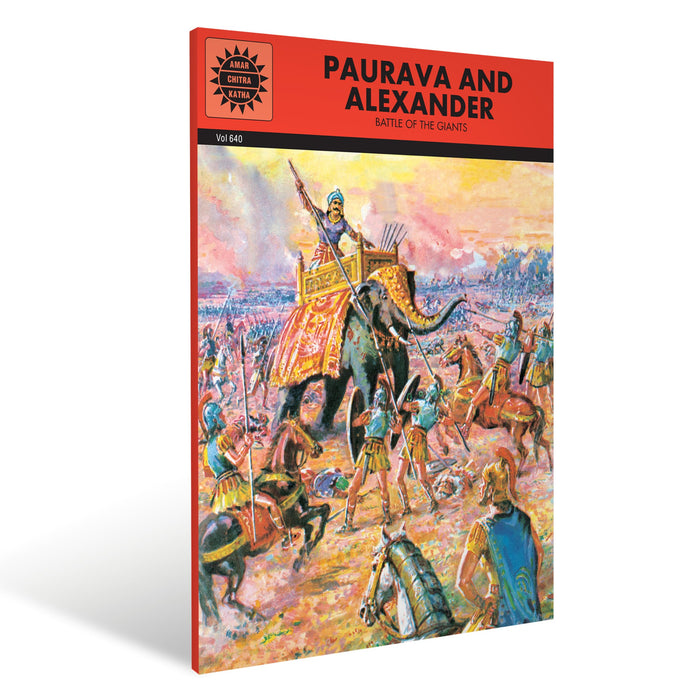 Paurava And Alexandar (640) - Paperback cover