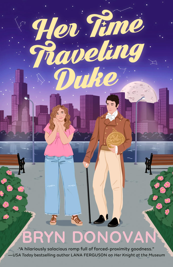 Her Time Traveling Duke by Bryn Donovan - Paperback cover