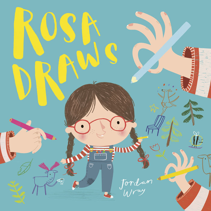 Rosa Draws by Jordan Wray - Hardcover cover