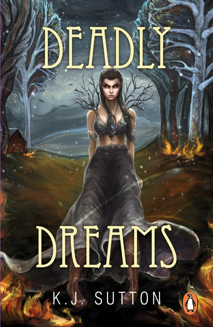 Deadly Dreams by K.J. Sutton - Paperback cover
