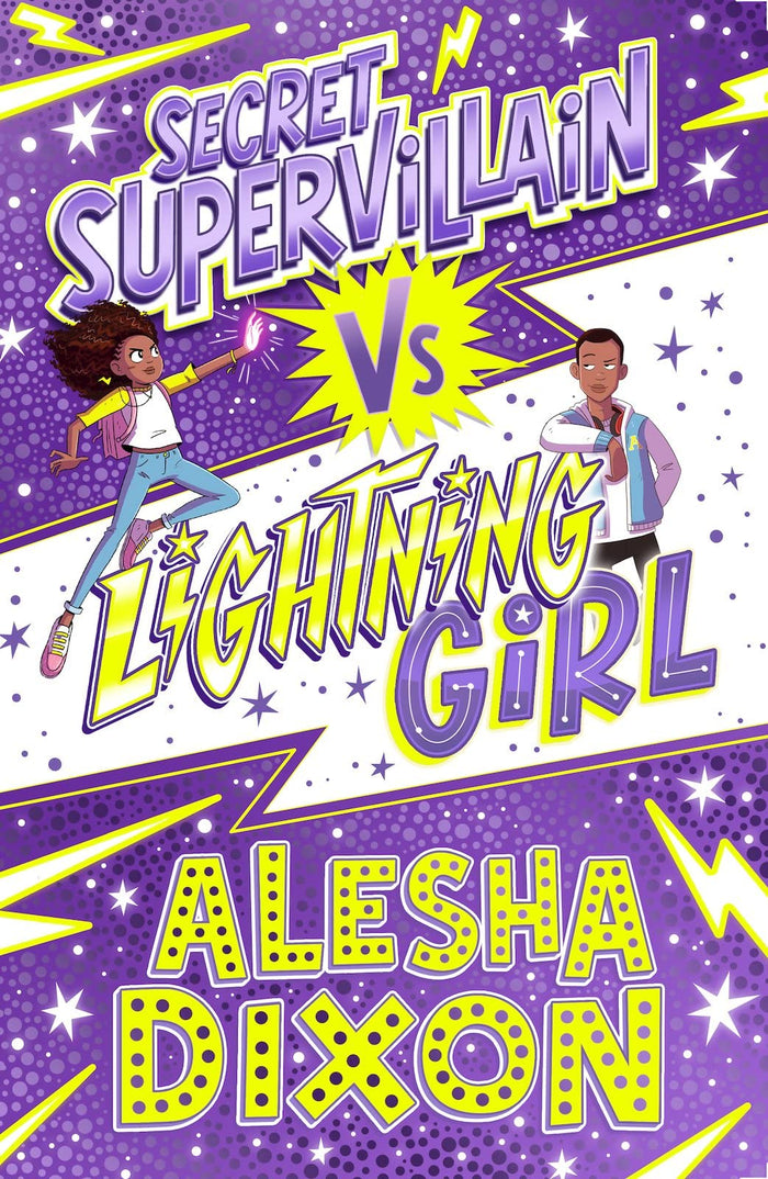 Lightning Girl 3: Secret Supervillain by Alesha Dixon - Paperback cover