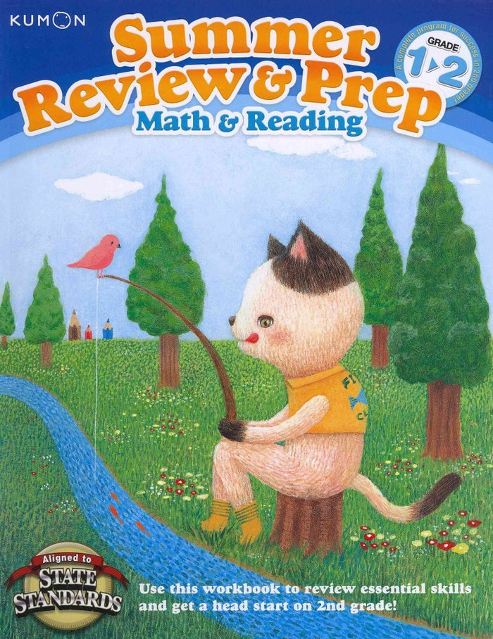 Summer Review & Prep K-1: Math & Reading by Kumon - Paperback cover