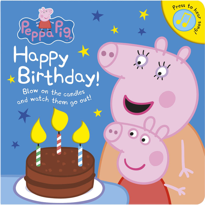 Peppa Pig: Happy Birthday! by Mark Baker - Board Book cover