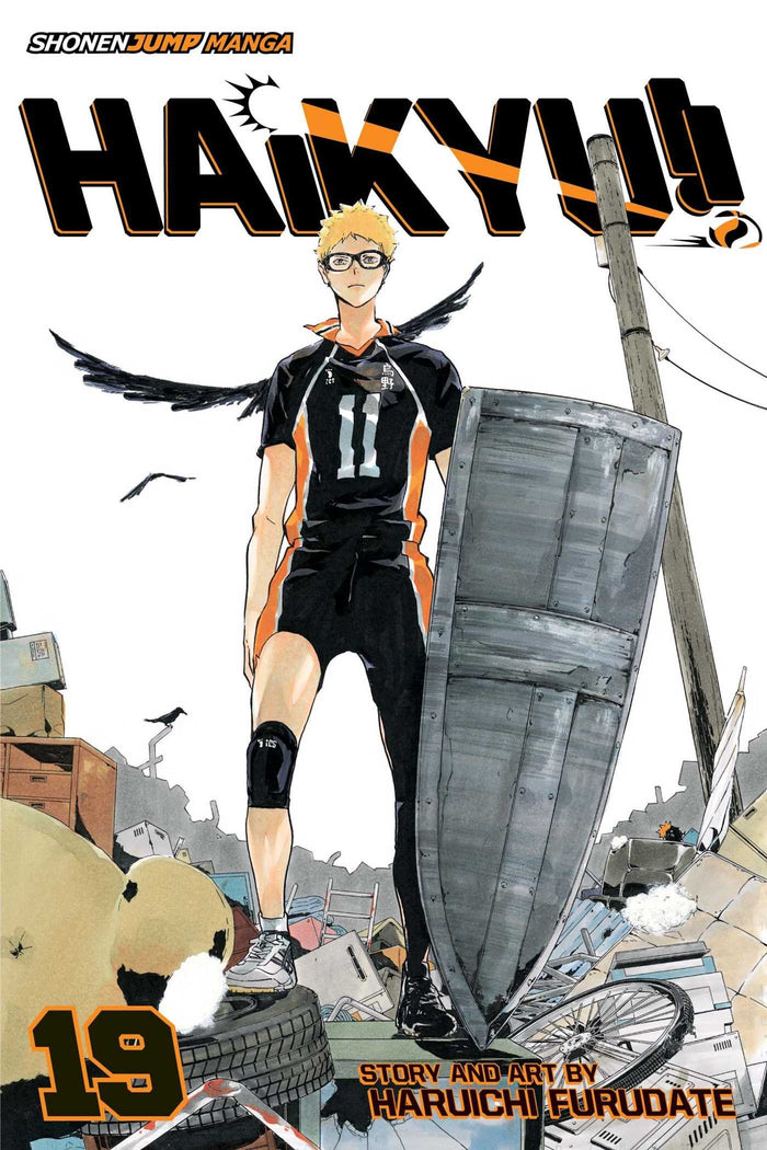 Haikyu!!, Vol. 19: Moon's Halo by Haruichi Furudate - Paperback cover