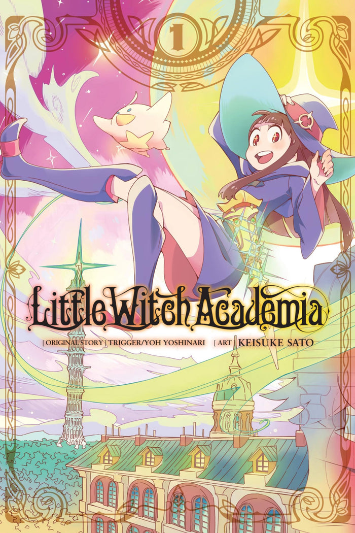 Little Witch Academia, Vol. 1 (manga) (Volume 1) by Yoh Yoshinari - Paperback cover