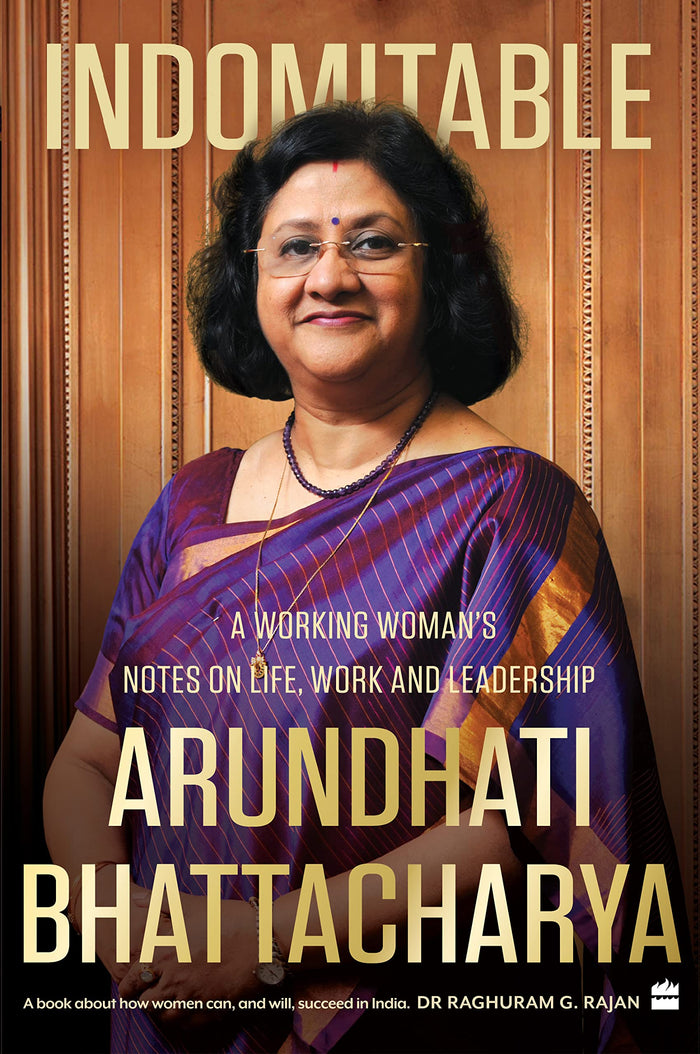 Indomitable by Arundhati Bhattacharya - Hardcover cover