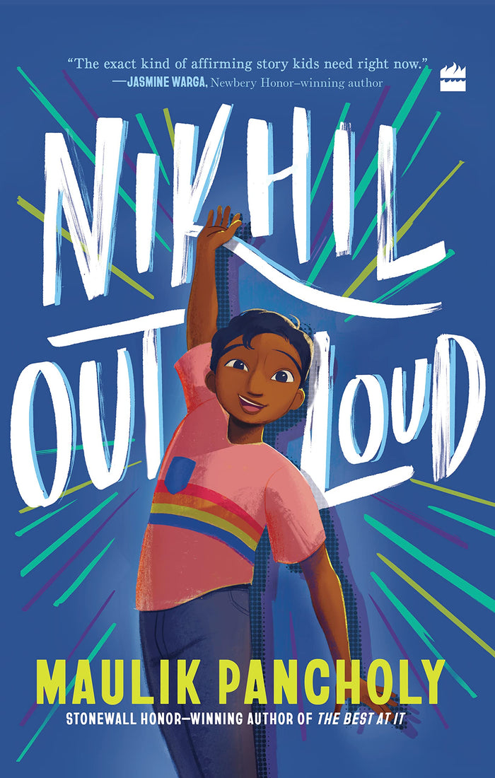 Nikhil Out Loud by Maulik Pancholy - Paperback cover