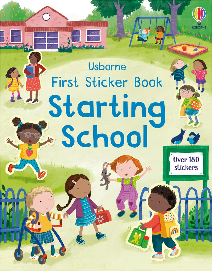 HEALTH MANAGEMENT Sticker Book: Starting School, 1 EA by Holly Bathie - Paperback cover