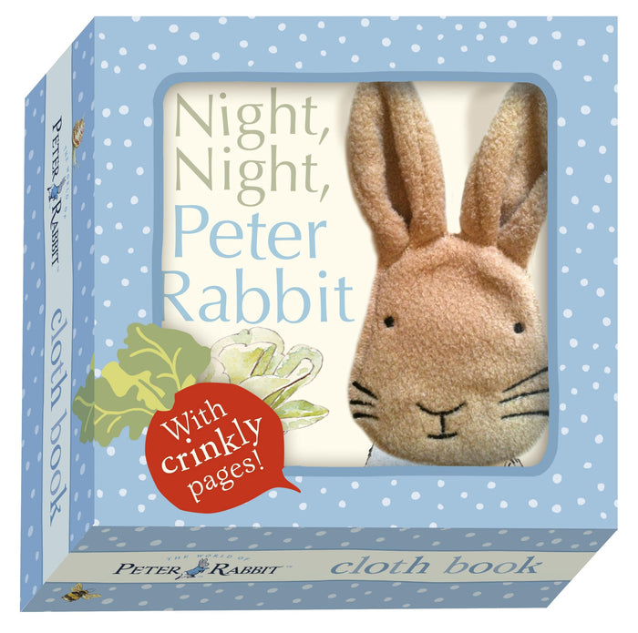 Night Night Peter Rabbit by Beatrix Potter - Rag Book cover