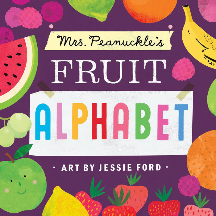 Mrs. Peanuckle's Fruit Alphabet by Mrs. Peanuckle - Board Book cover