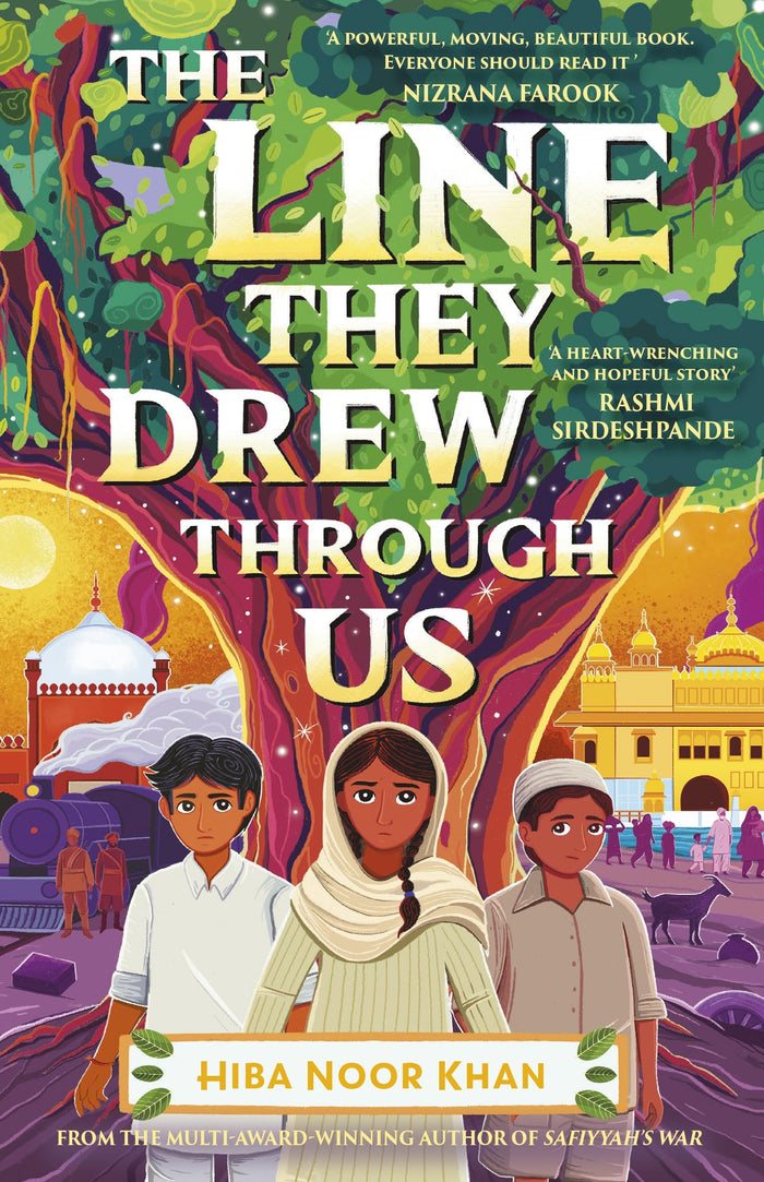 The Line They Drew Through Us by Hiba Noor Khan - Paperback cover