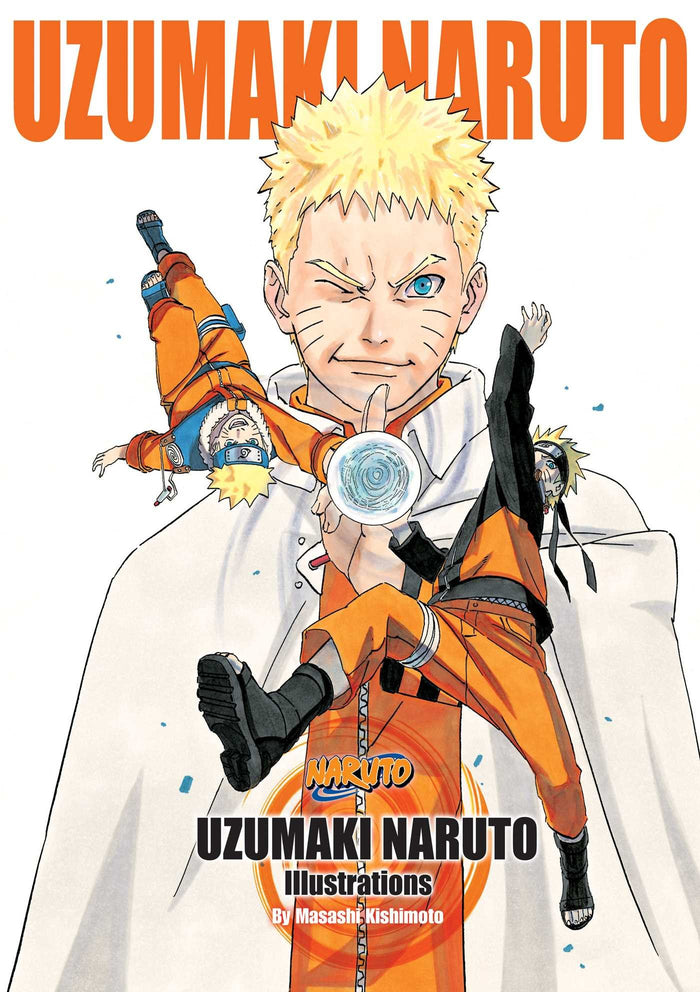 Uzumaki Naruto: Illustrations by Masashi Kishimoto - Paperback cover