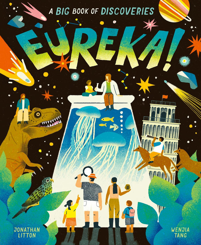 Eureka!: A Big Book of Discoveries by Wenjia Tang - Hardcover cover