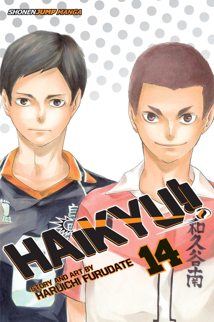 Haikyu!!, Vol. 14: Quitter's Battle by Haruichi Furudate - Paperback cover
