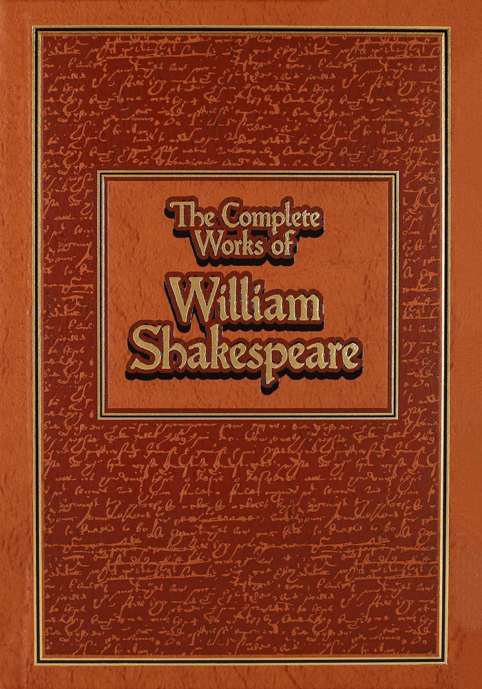 The Complete Works of William Shakespeare (Leather-bound Classics) by William Shakespeare - Leather Bound cover