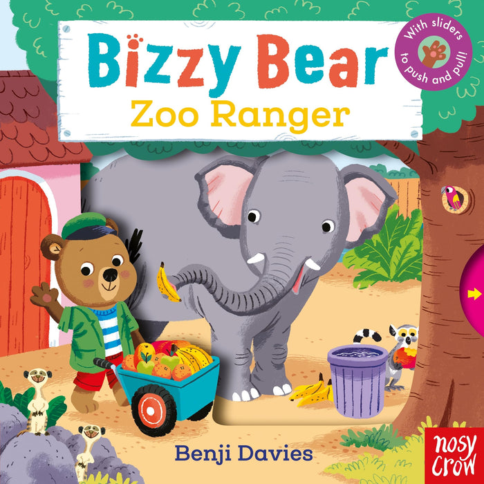 Bizzy Bear: Zoo Ranger by Benji Davies - Board Book cover