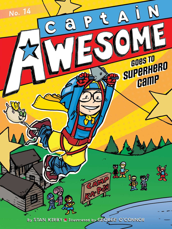 Captain Awesome Goes to Superhero Camp by Stan Kirby - Paperback cover