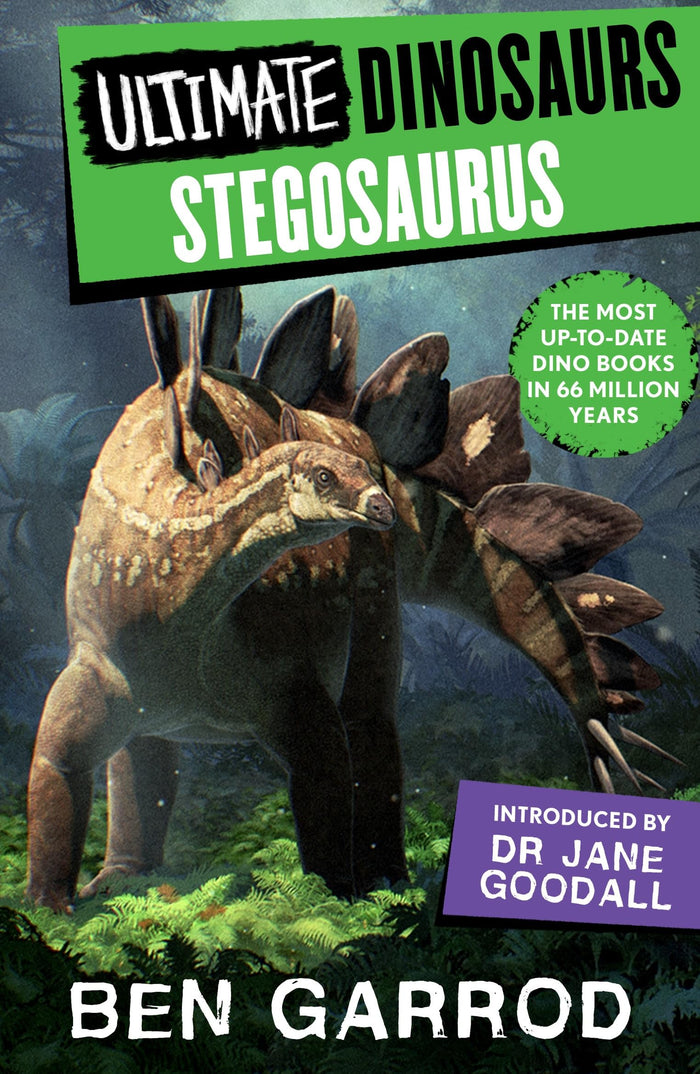By Stegosaurus (Ultimate Dinosaurs). by Ben Garrod - Paperback cover