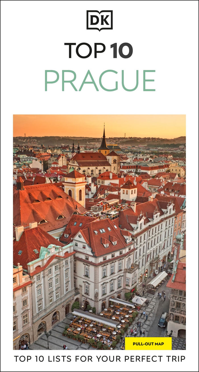 DK Top 10 Prague: Top 10 lists for your perfect trip, plus an all-weather folded map (Pocket Travel Guide) by DK Travel - Paperback cover