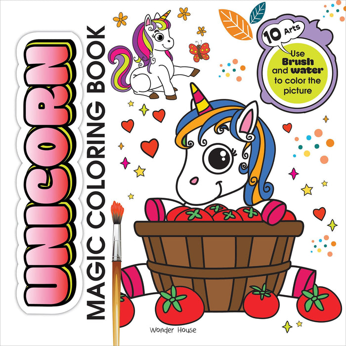 Unicorn Magic Coloring Book by Wonder House Books - Paperback cover