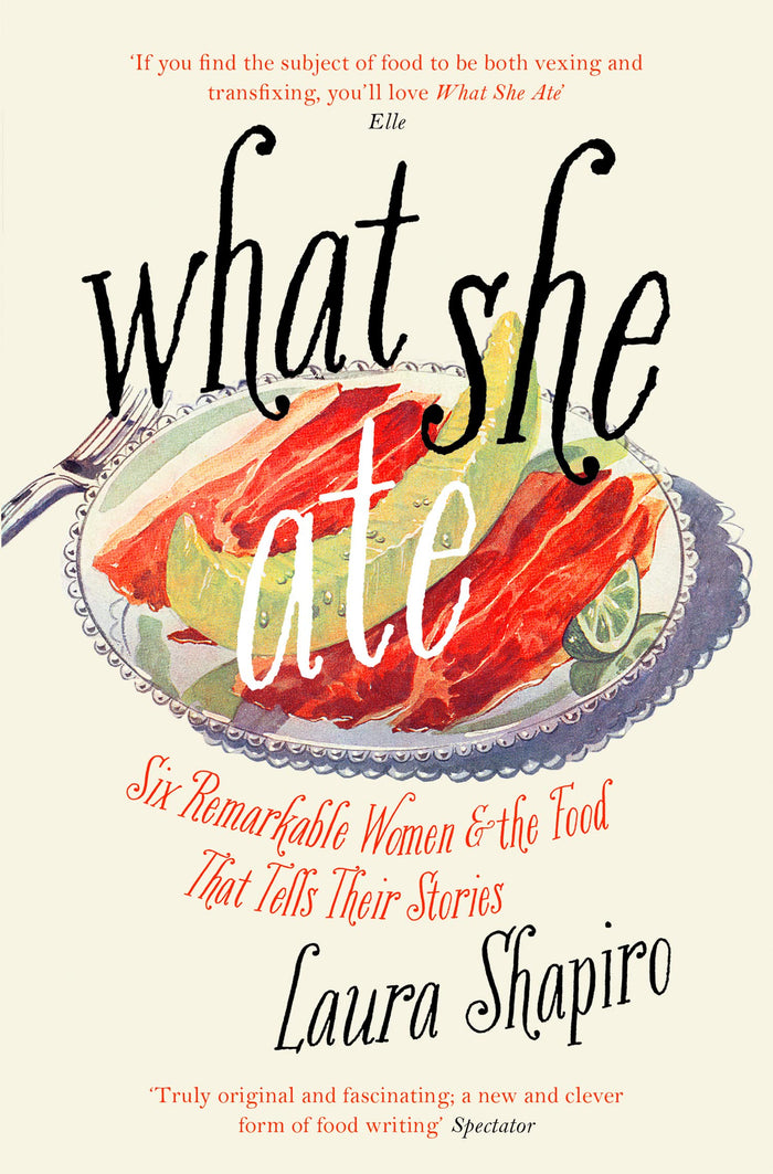 What She Ate by Laura Shapiro - Paperback cover