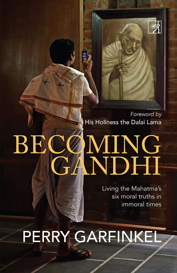 Becoming Gandhi by Perry Garfinkel - Hardcover cover